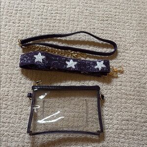 Stylish Clear Crossbody Bag